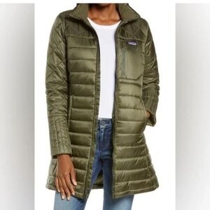 Patagonia Women's Radalie Puffer Jacket - Olive Green